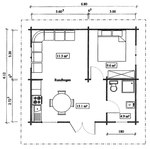 Grundriss Ferienhaus 42
